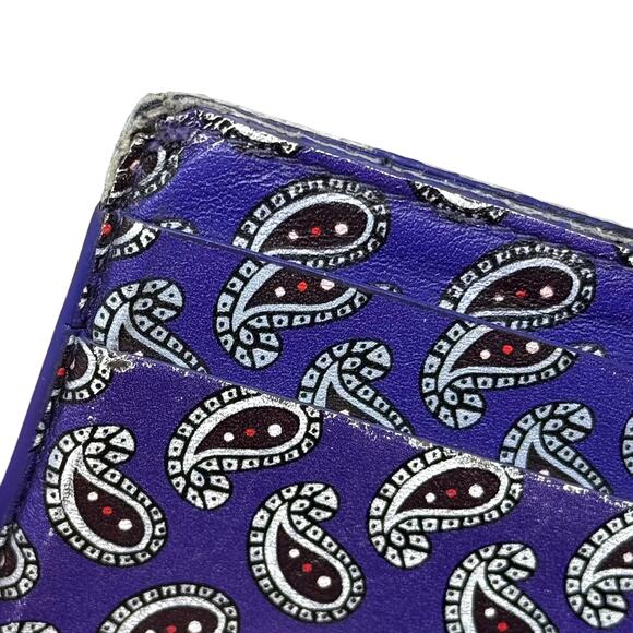 Balenciaga Paisley Cardholder Wallet - Picture 11 of 14